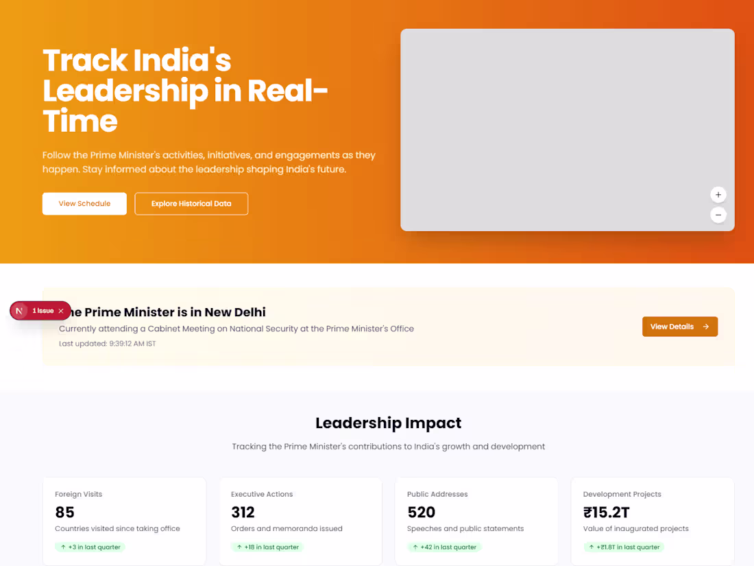 Cover image for PMO Tracker - SaaS in 15 days (under Developement)