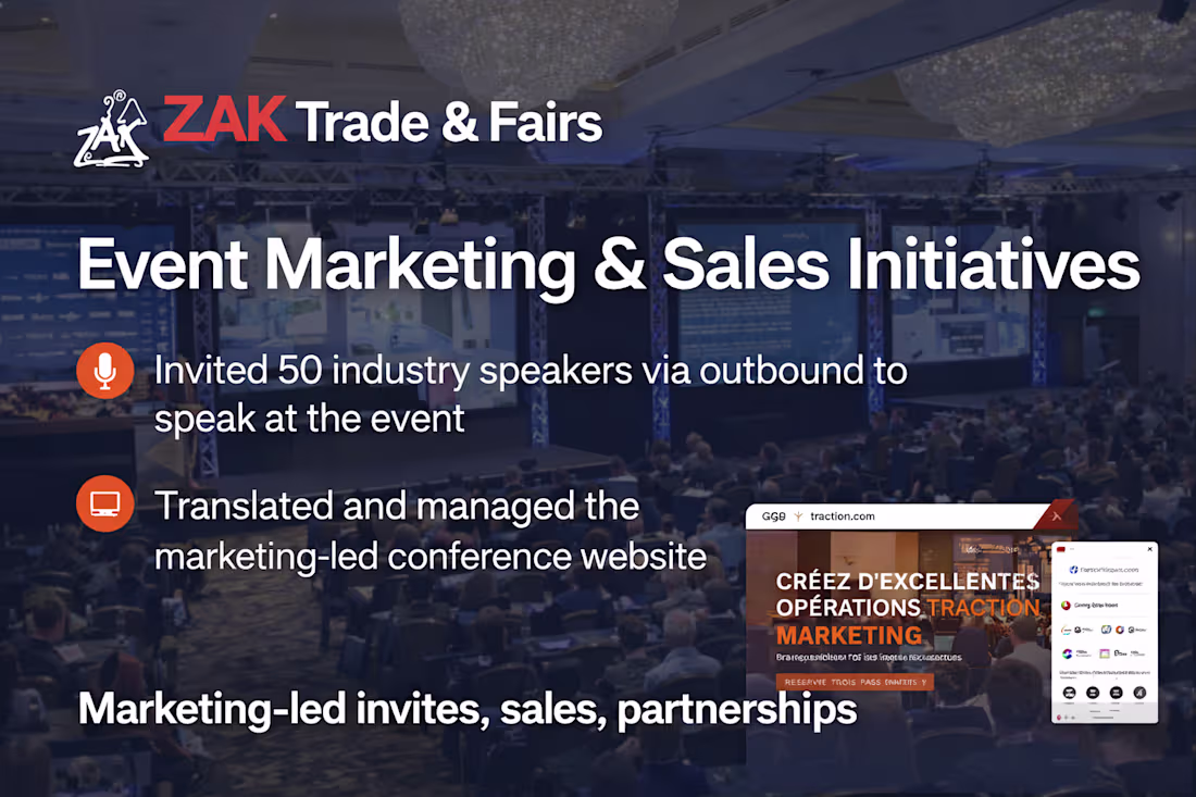 Cover image for International Speaker Acquisition – Paris