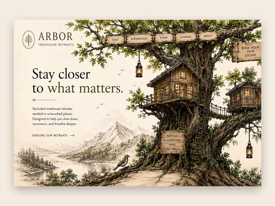 Cover image for Immersive storytelling meets clean design.