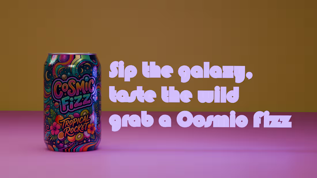 Cover image for A simple soda advert I