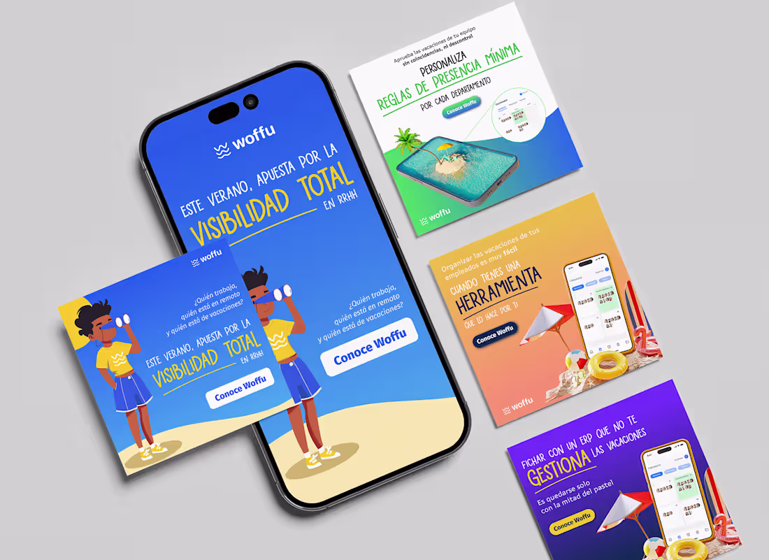 Cover image for Marketing campaign design for WOFFU