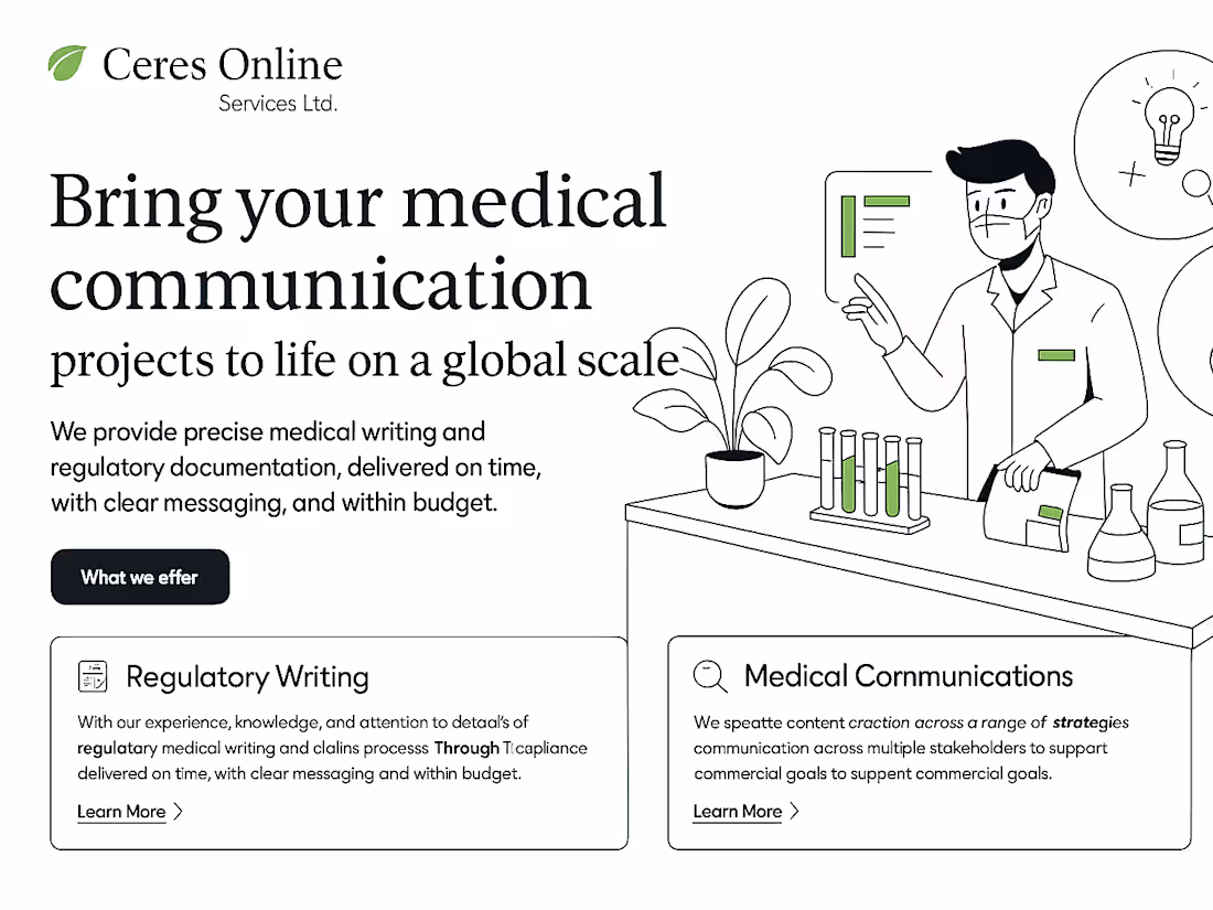 Cover image for Ceres Online Services Limited