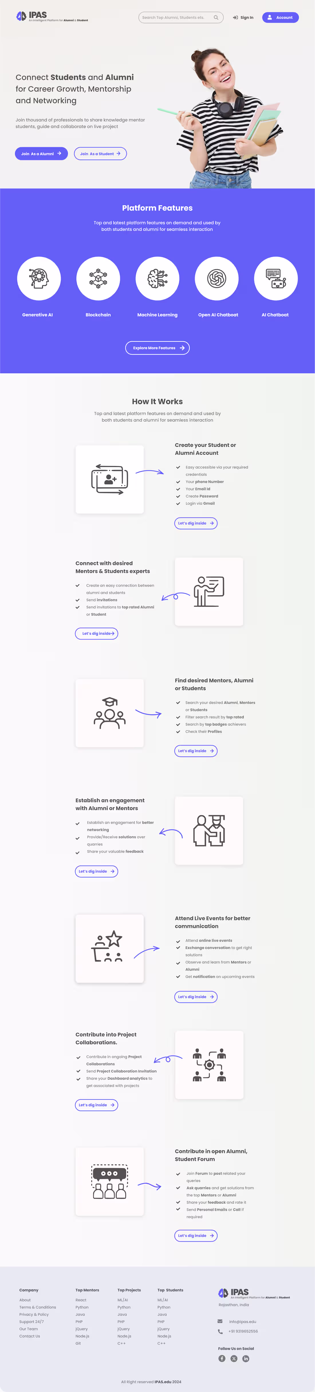 Cover image for IPAS an educational platform