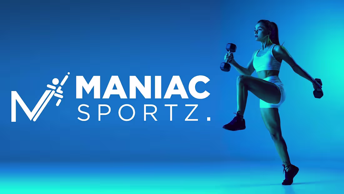 Cover image for Maniac Sportz - Logo and Branding on Behance