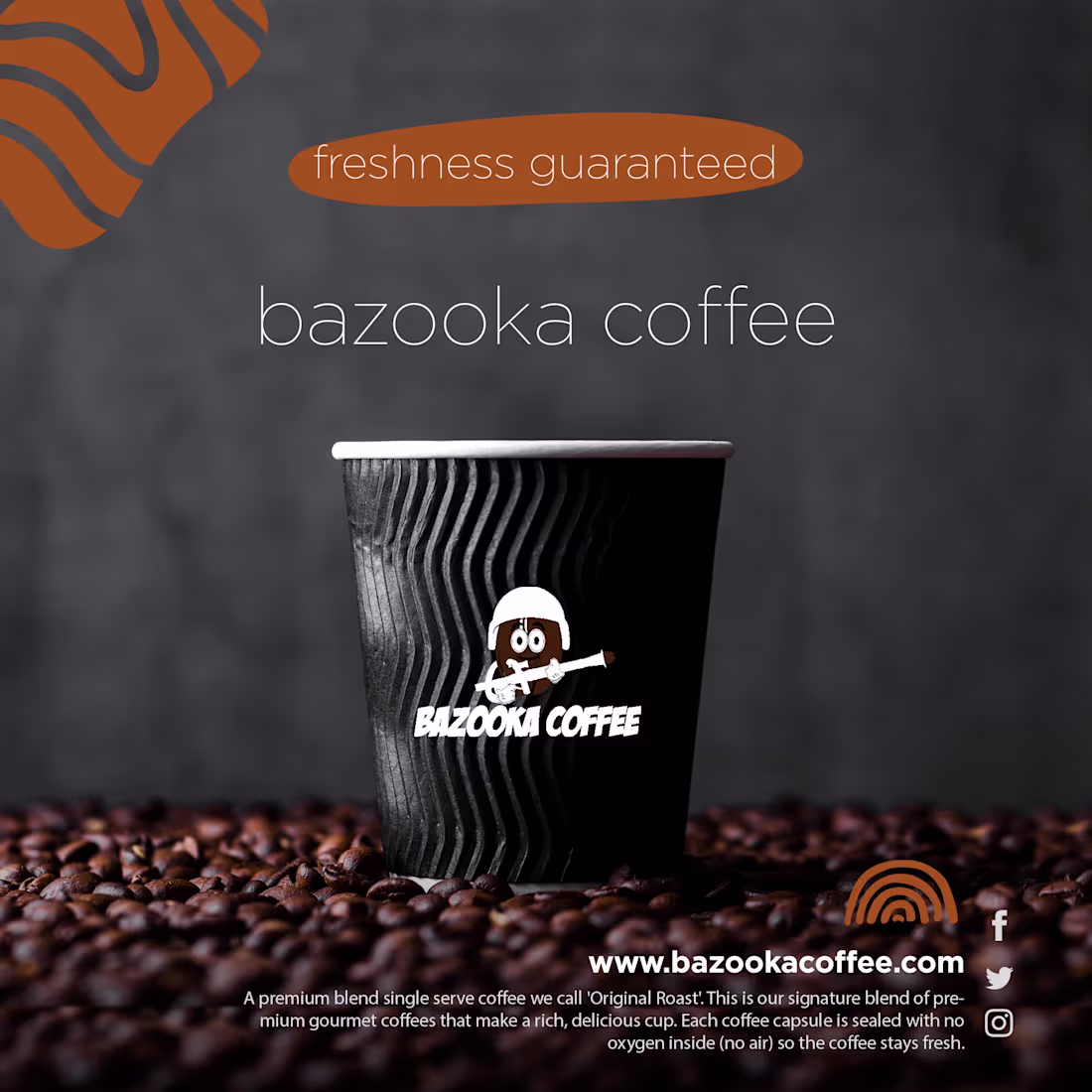 Cover image for Bazooka Coffee, was a recently
