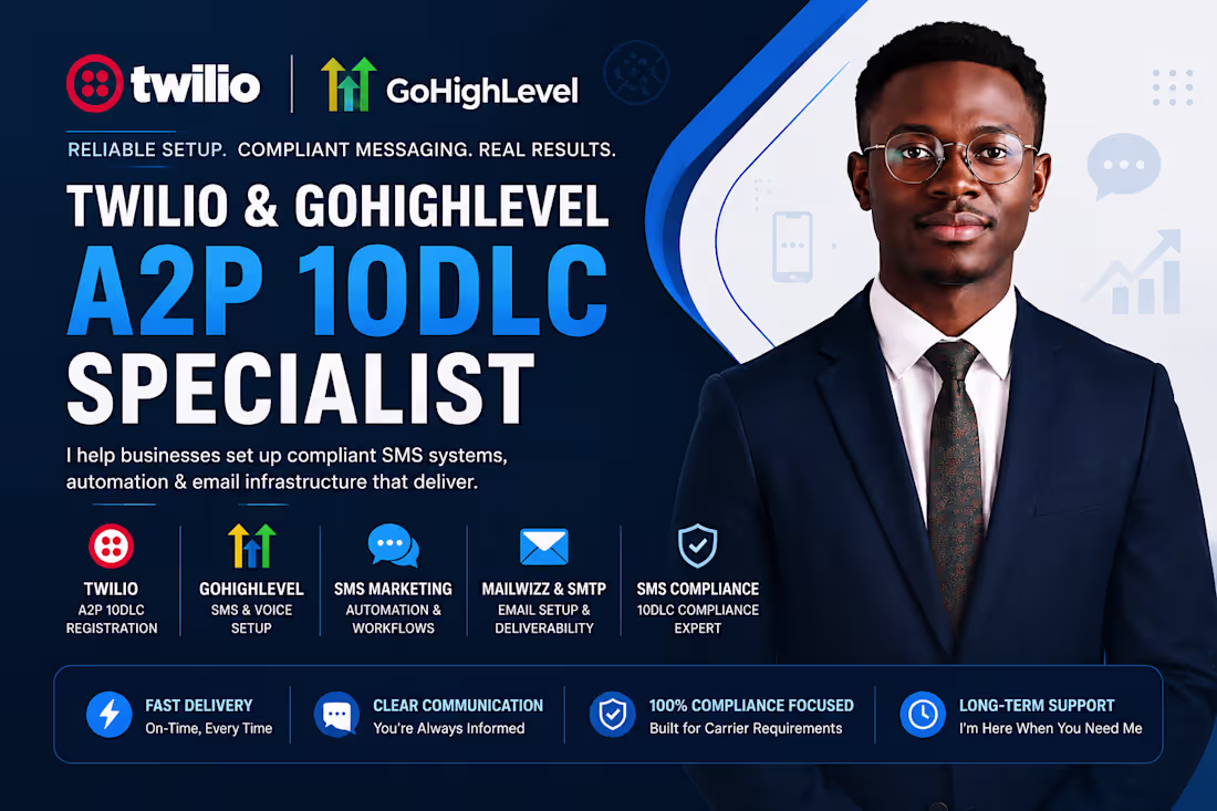 Cover image for GoHighLevel Twilio SMS Setup