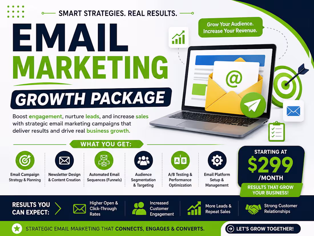 Cover image for 🚀 Email Marketing Growth Package
Struggling
