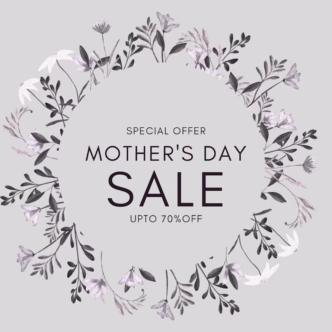 Cover image for Mother's Day Sale  Design
Designed