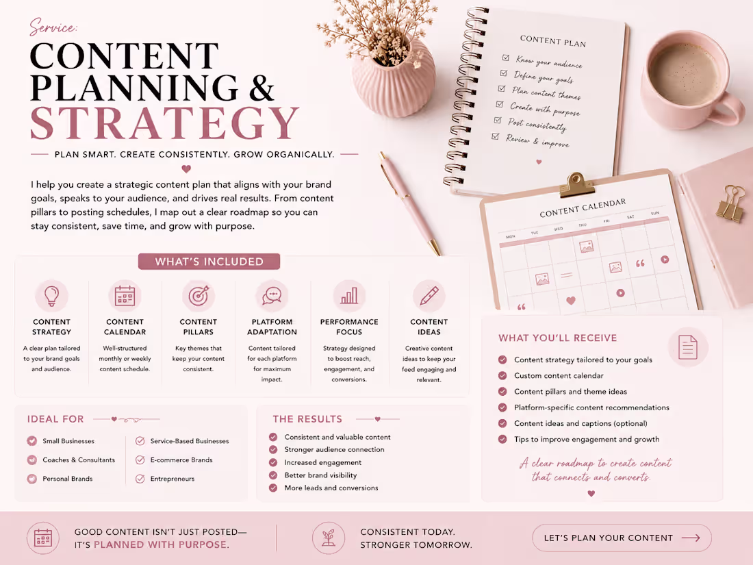 Cover image for Content Planning & Strategy 