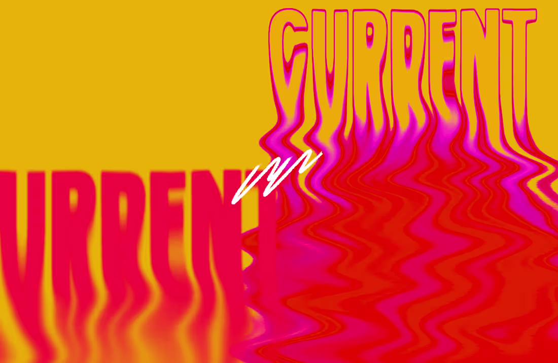 Cover image for CURRENT - visual identity for a festival