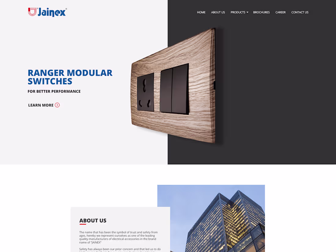 Cover image for Jainex Home | Switches | Wires | LED Lights| Accessories