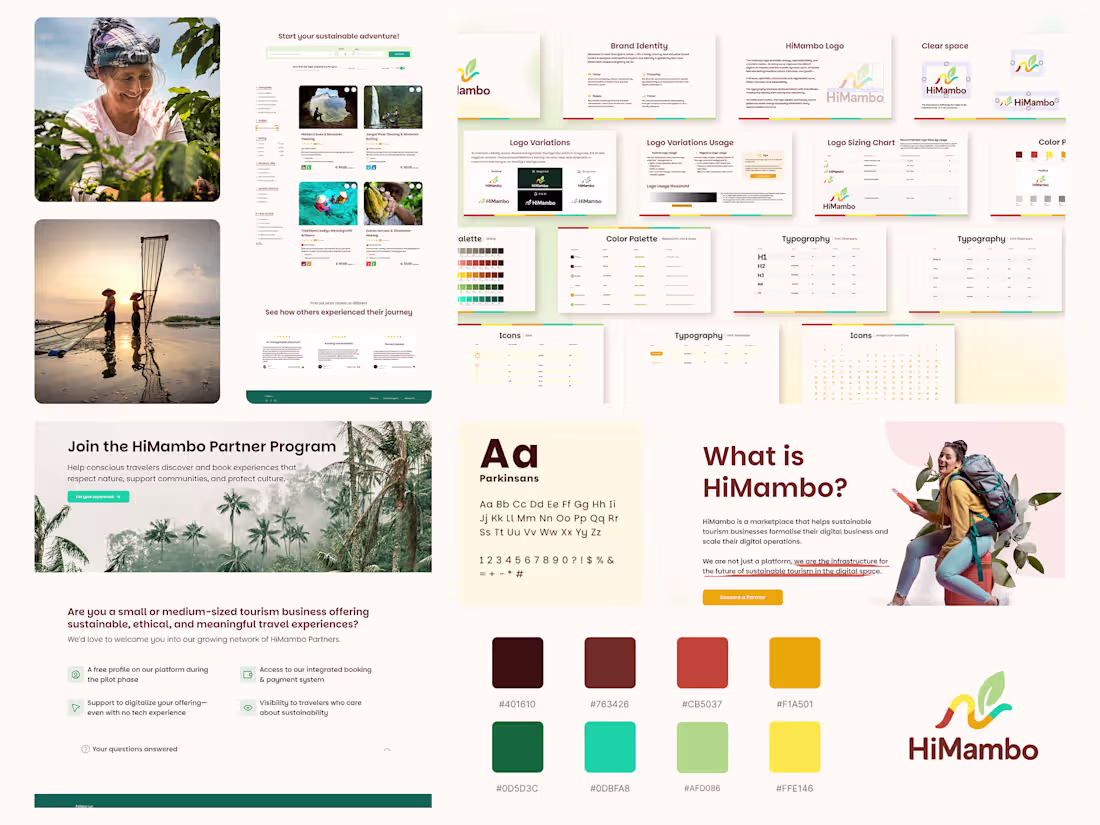 Cover image for HiMambo Landing Page Design
