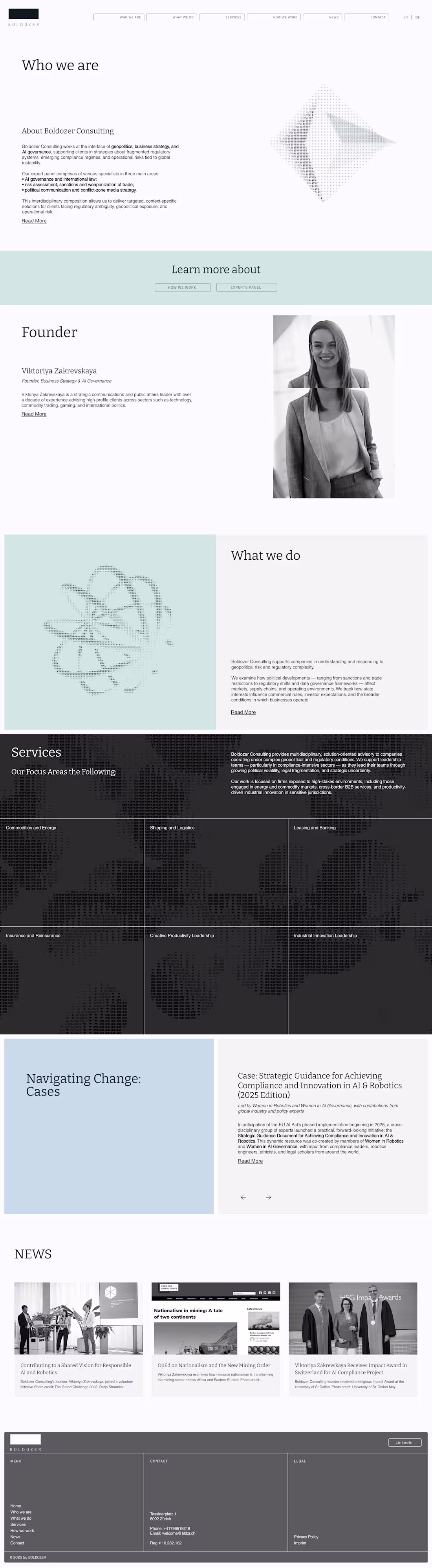 Cover image for Website For a Consulting Firm