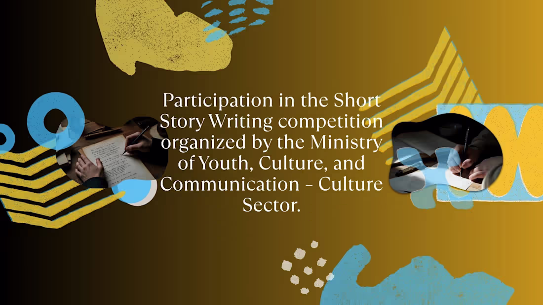 Cover image for Participation in the Short Story Writing competition.