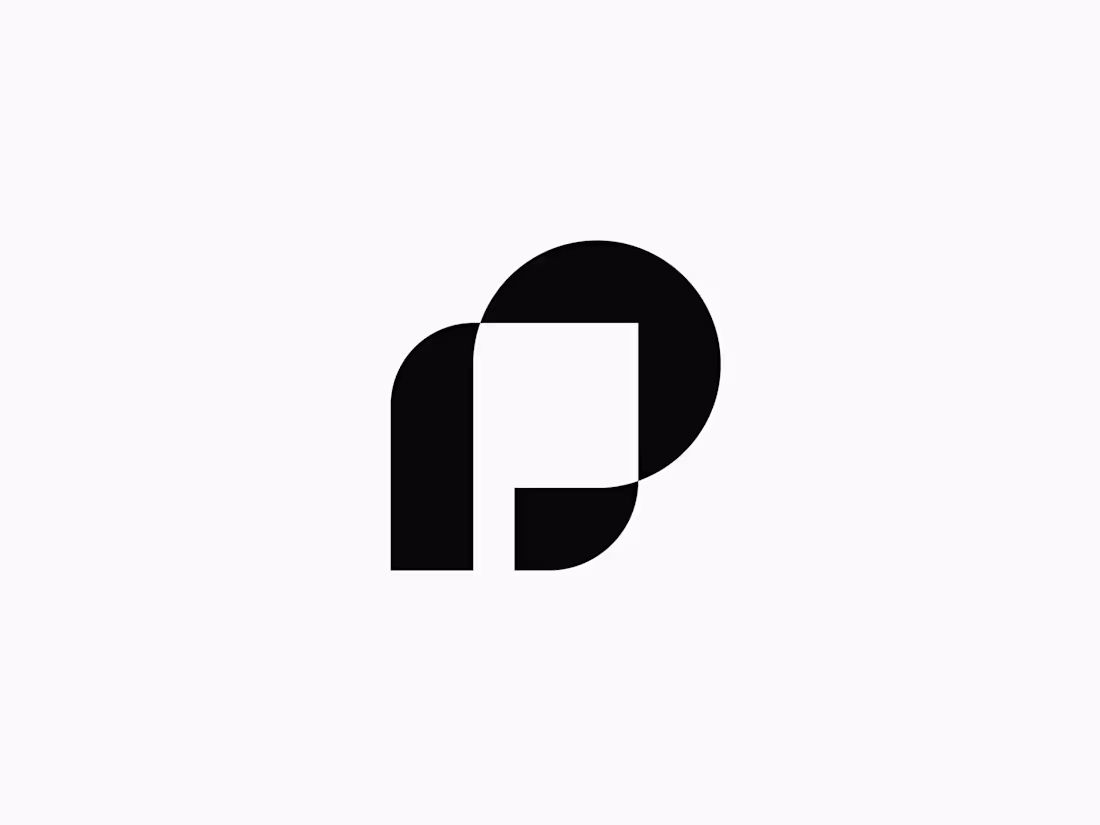 Cover image for Modern Abstract P Logo // For Sale