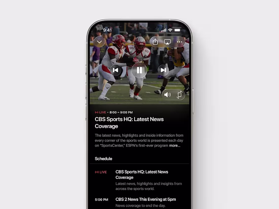 Cover image for IPTV Video Player Mobile App