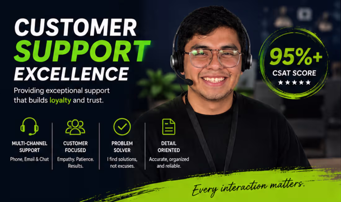 Cover image for Customer Support Excellence
Delivering exceptional customer