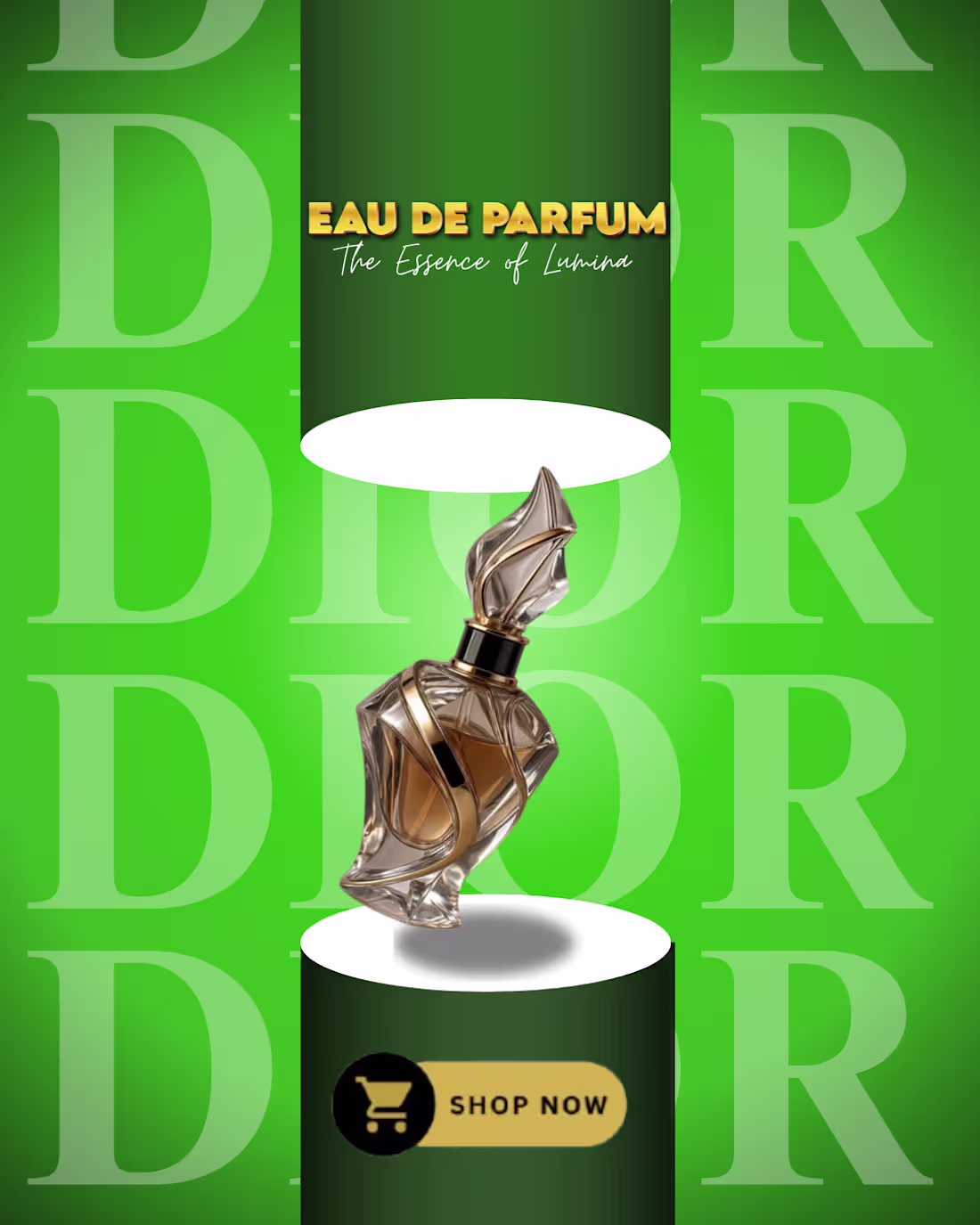 Cover image for Luxury Perfume Advertisement Design