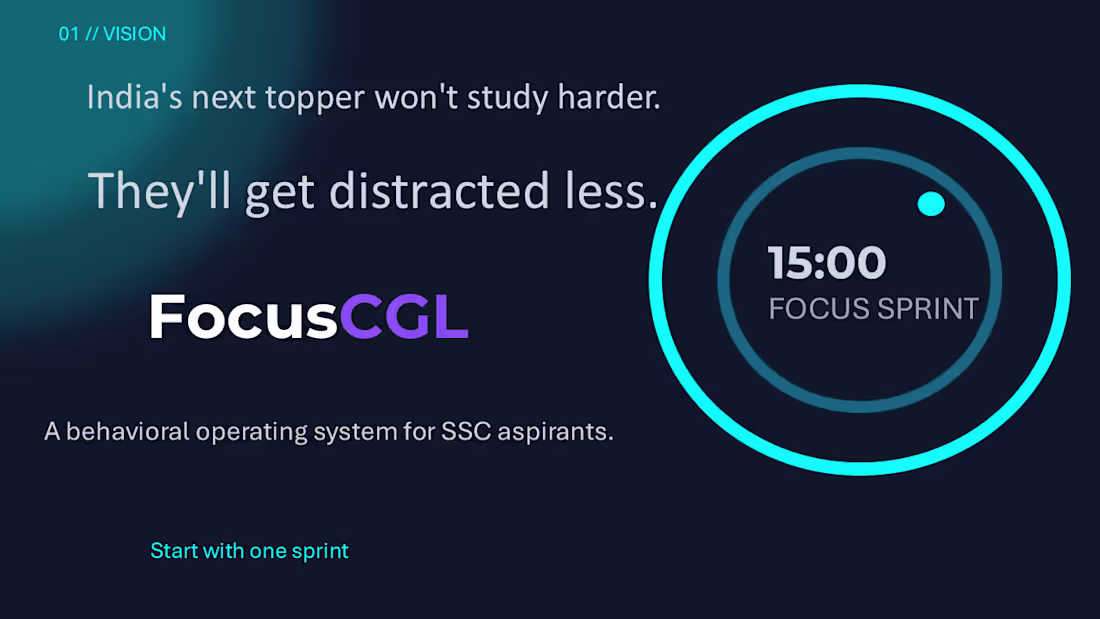 Cover image for FocusCGL is an EdTech product
