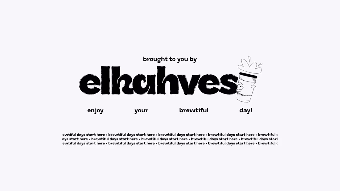 Cover image for Elkahvesi - Street Coffee Logo Concept