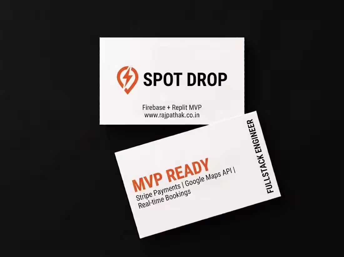 Cover image for Replit for Spot Drop – AI  Booking & Deals Platform