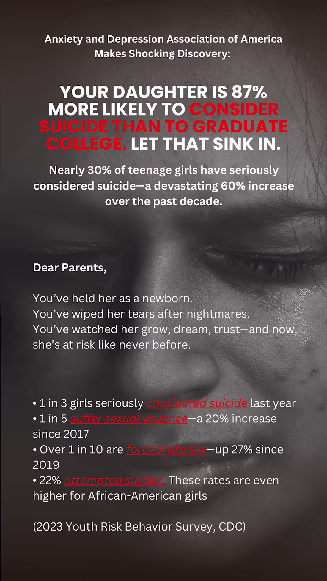 Cover image for Landing Page for a mental health company