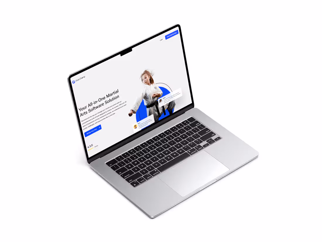 Cover image for Dojo Champ (Web App Development)