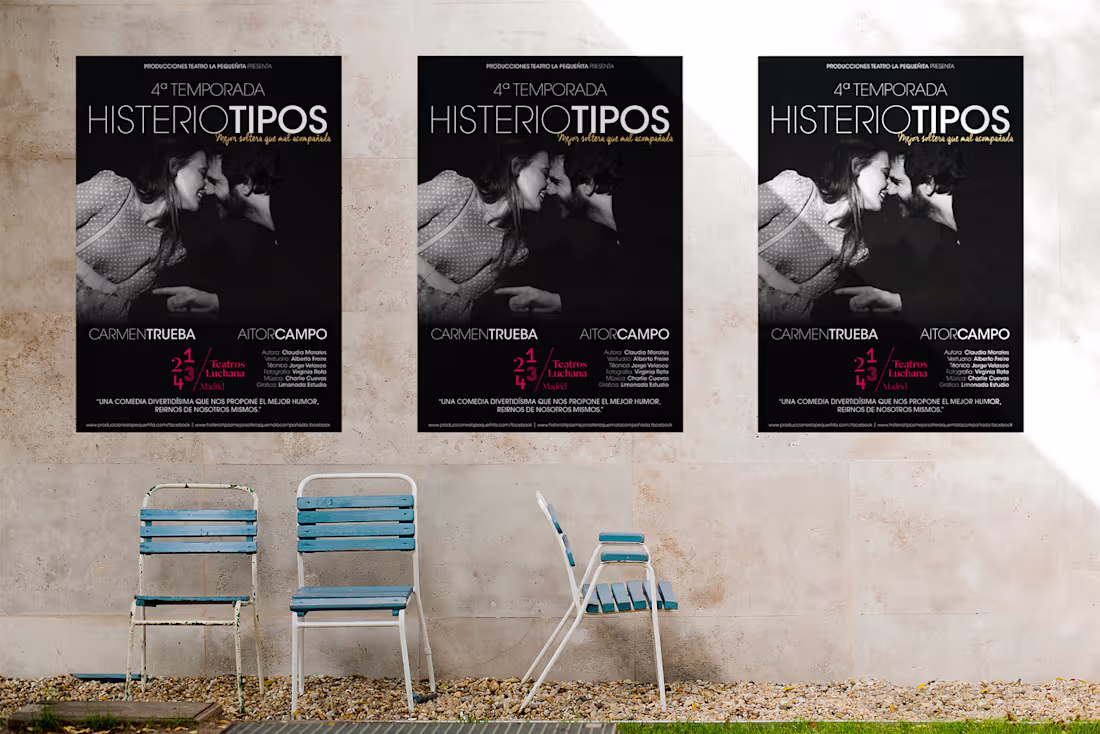 Cover image for Poster for Teatre Play - Histeriotipos on Behance