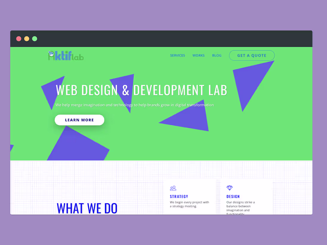 Cover image for Aktif Lab - Enhancing Digital Presence with WordPress