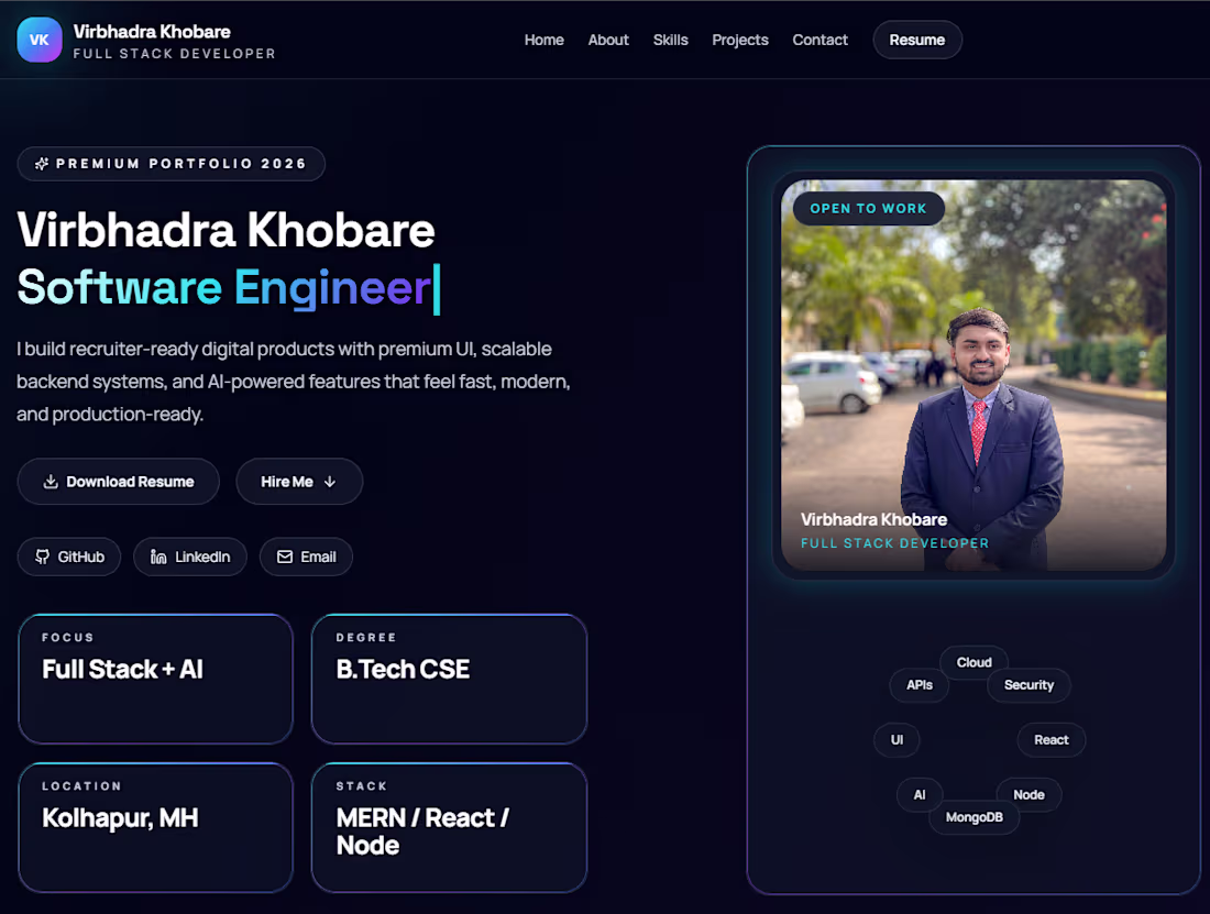 Cover image for Full Stack Web Application Development