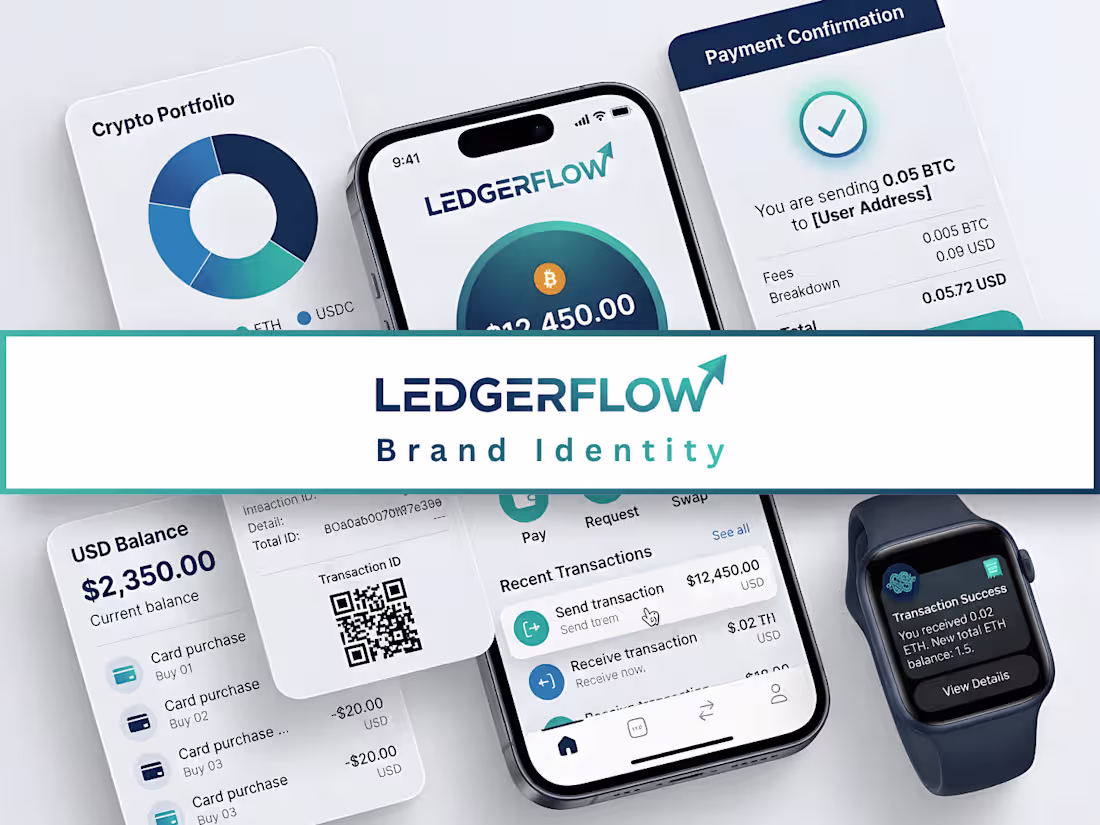 Cover image for LedgerFlow - Blockchain Payment Infrastructure