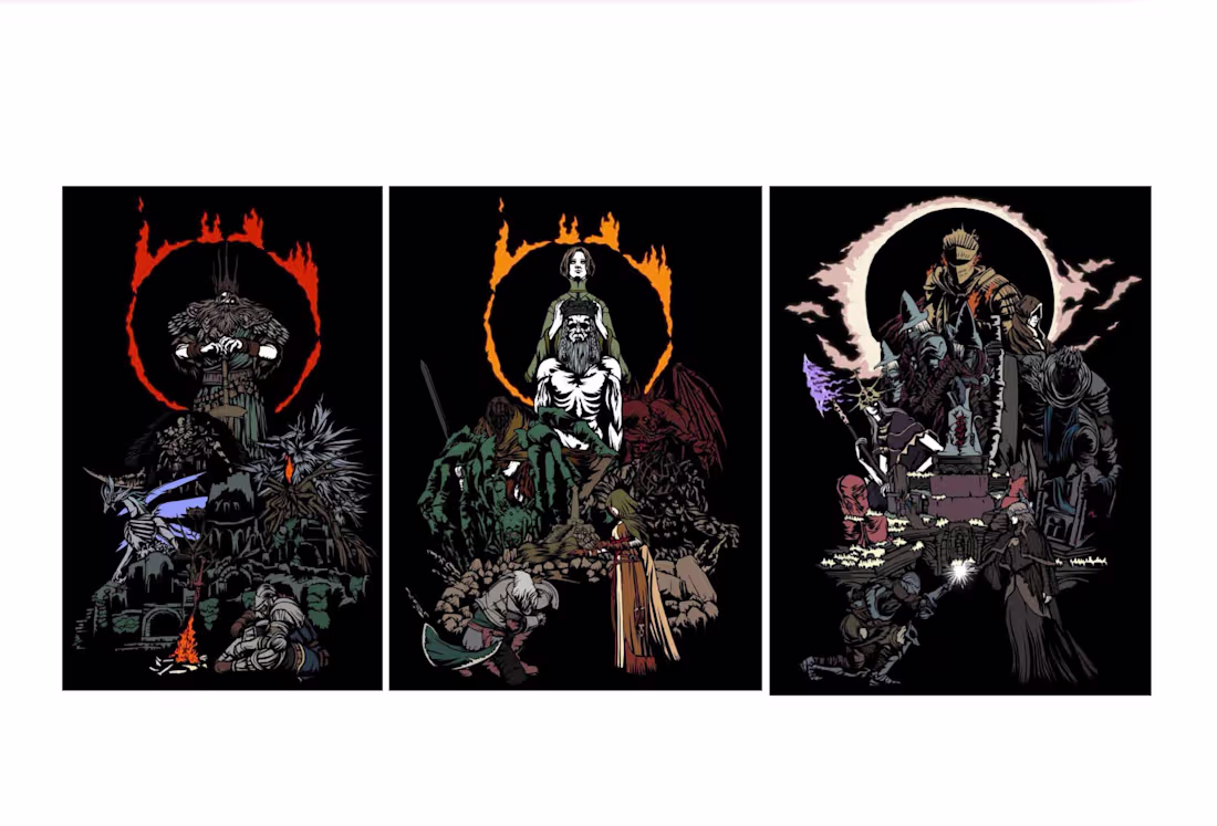 Cover image for Dark Souls illustration 