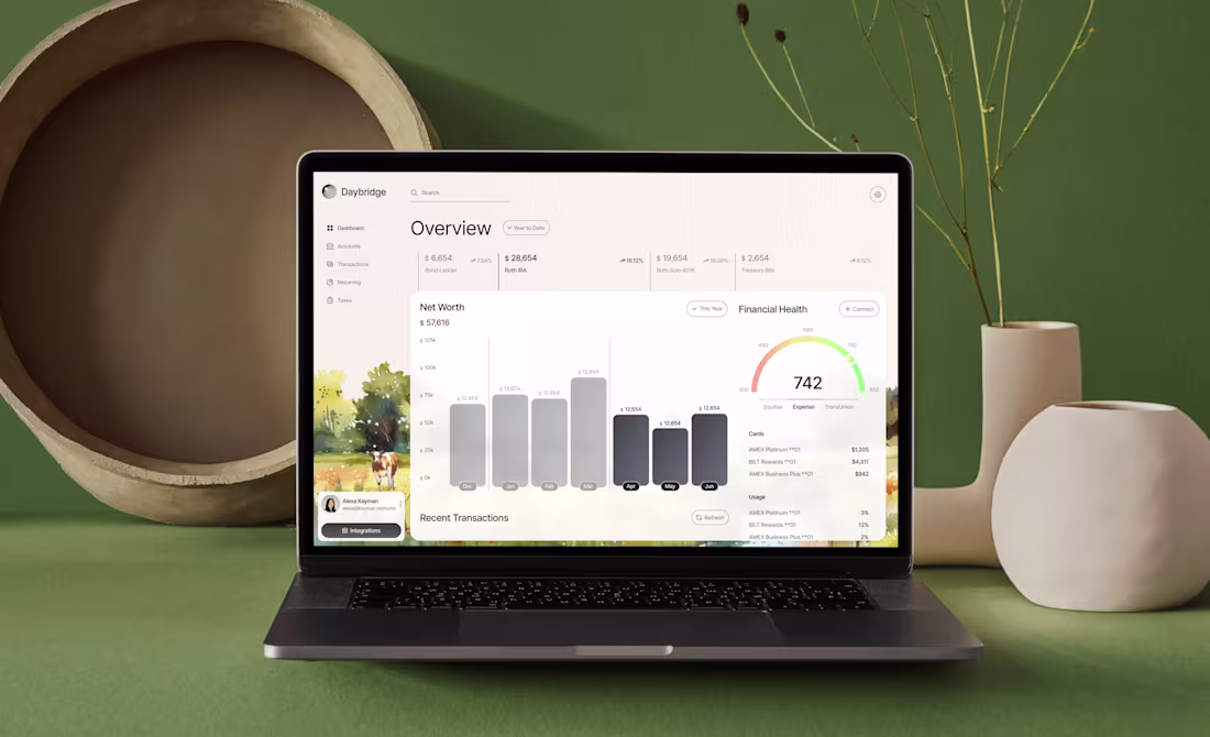 Cover image for Daybridge | B2C Fintech Web App Product Design