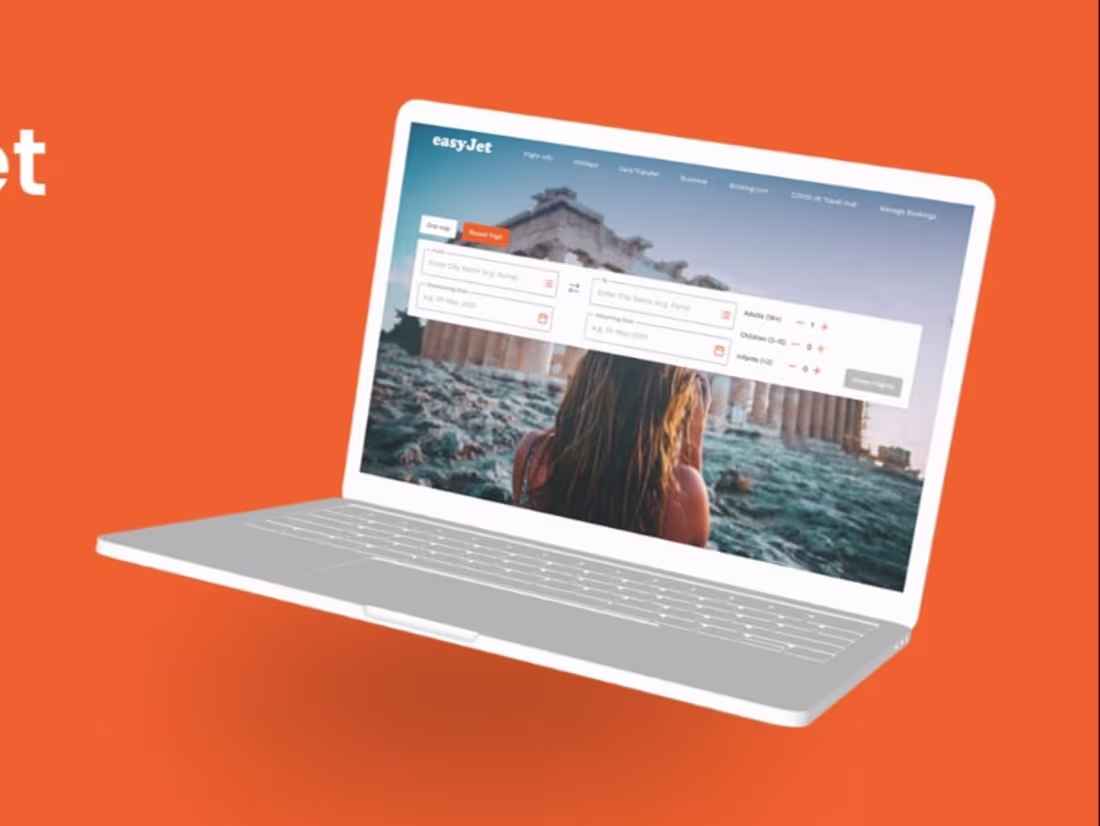 Cover image for Easy Jet UI/UX Design