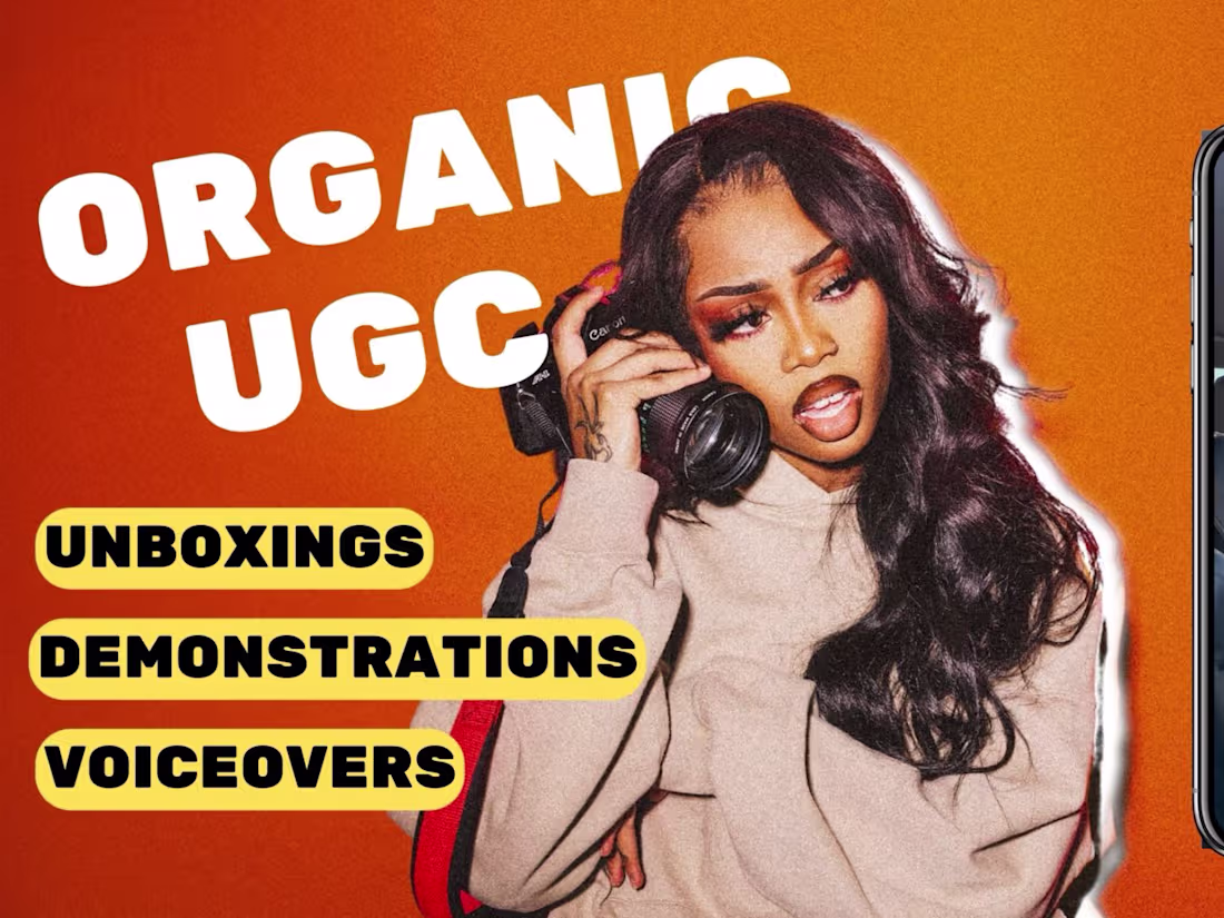 Cover image for Empower Your Audience: Introducing My UGC Services!