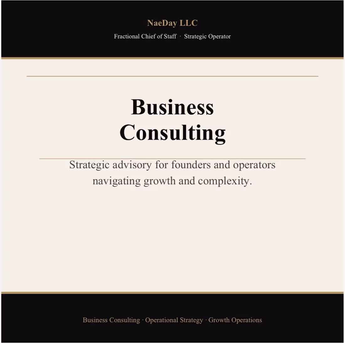 Cover image for Business Consulting 