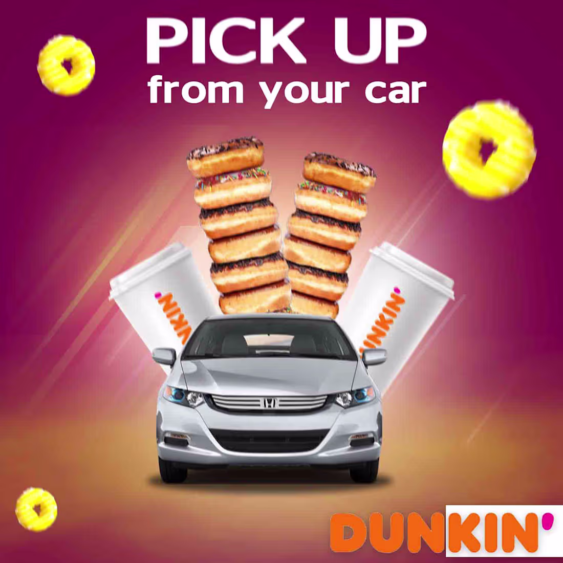 Cover image for Dunkin Donuts Rebranding Project on Behance