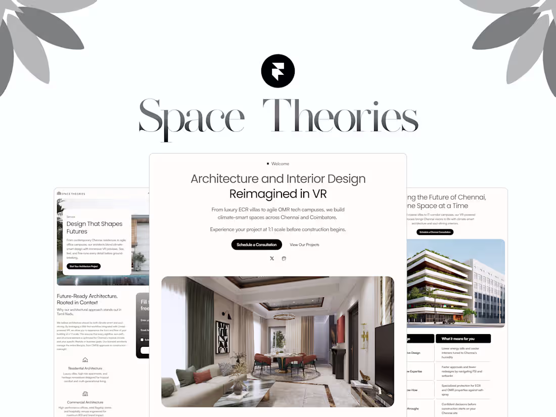Cover image for Framer Website Design for Architecture Studio