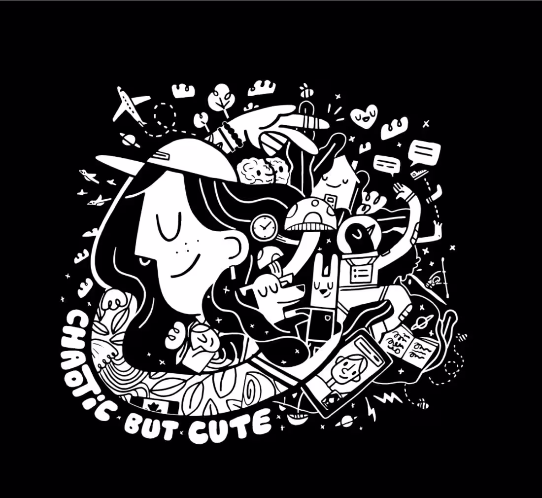 Cover image for Chaotic But Cute Shirt