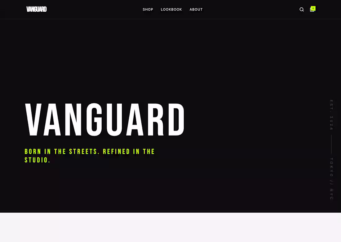 Cover image for Web Design Practice: Streetwear E-Commerce