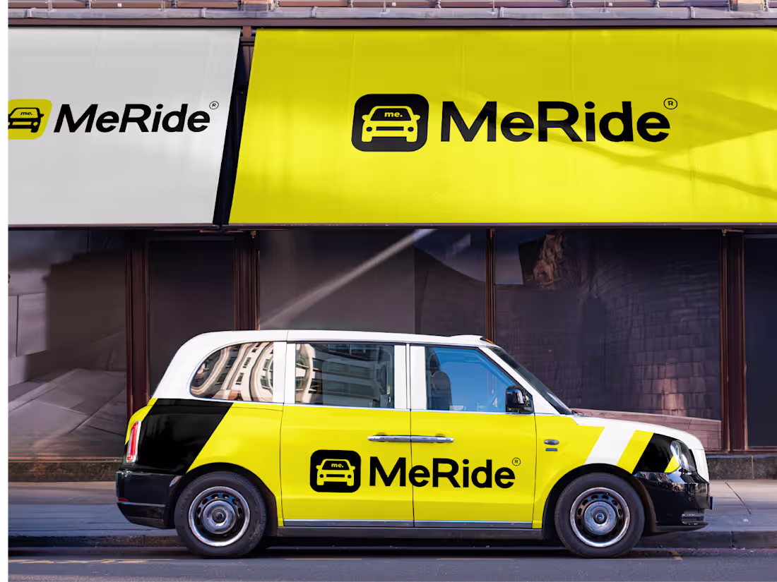 Cover image for MeRide Brand Identity
