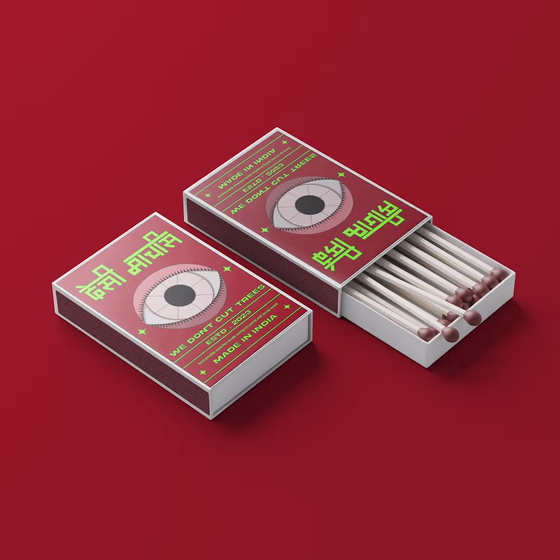 Cover image for Desee Matches - Packaging and Social Media