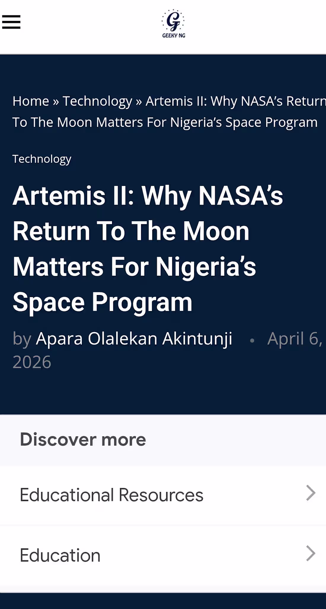 Cover image for What does Artemis II mean