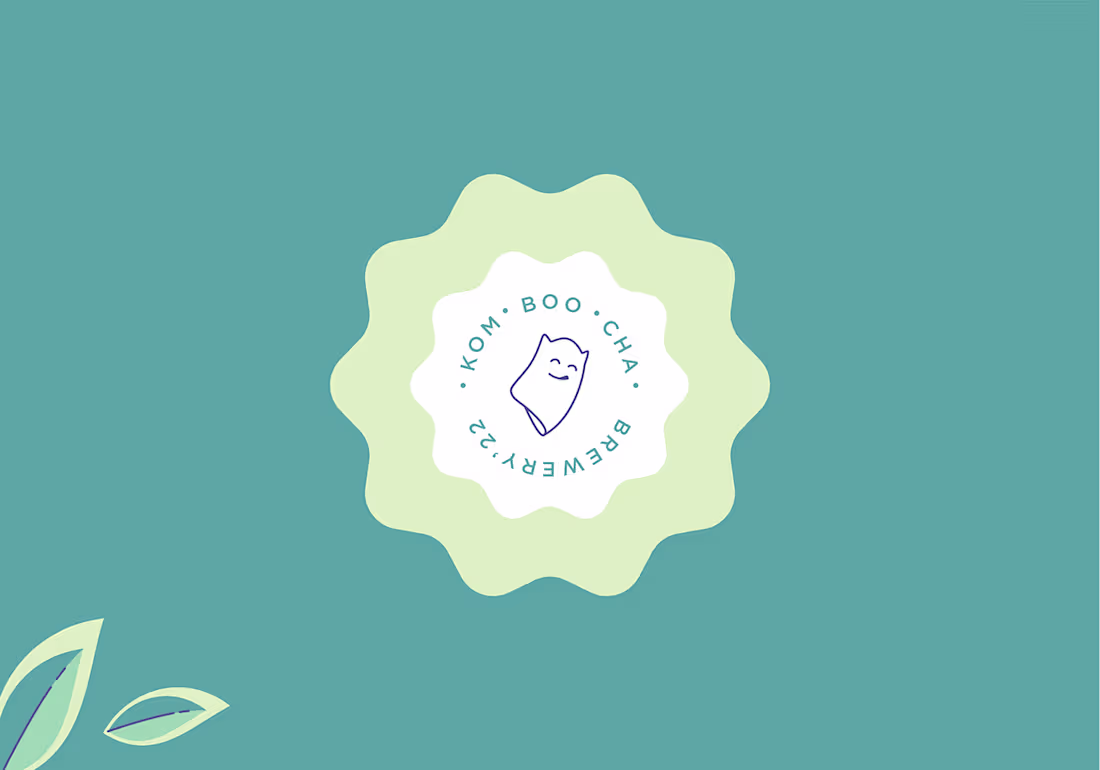 Cover image for Kom Boo Cha - Brand Identity Design