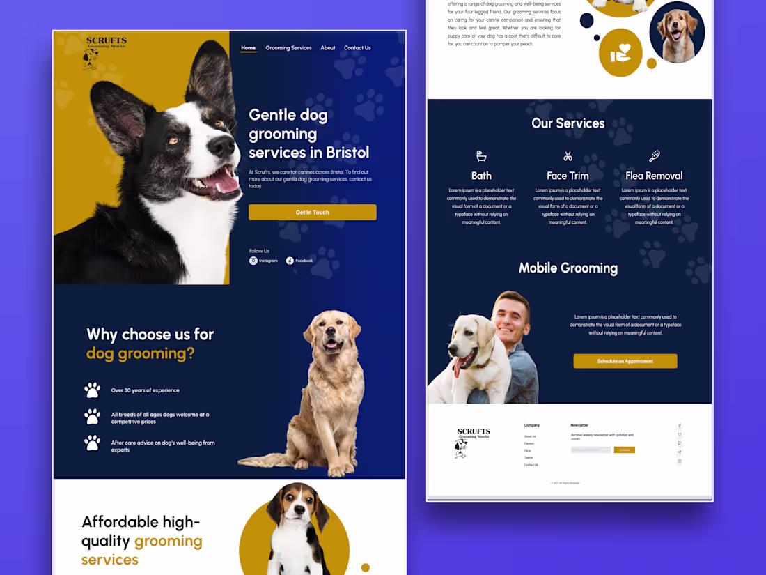 Cover image for Dog Grooming Service Website
Close the dialog
