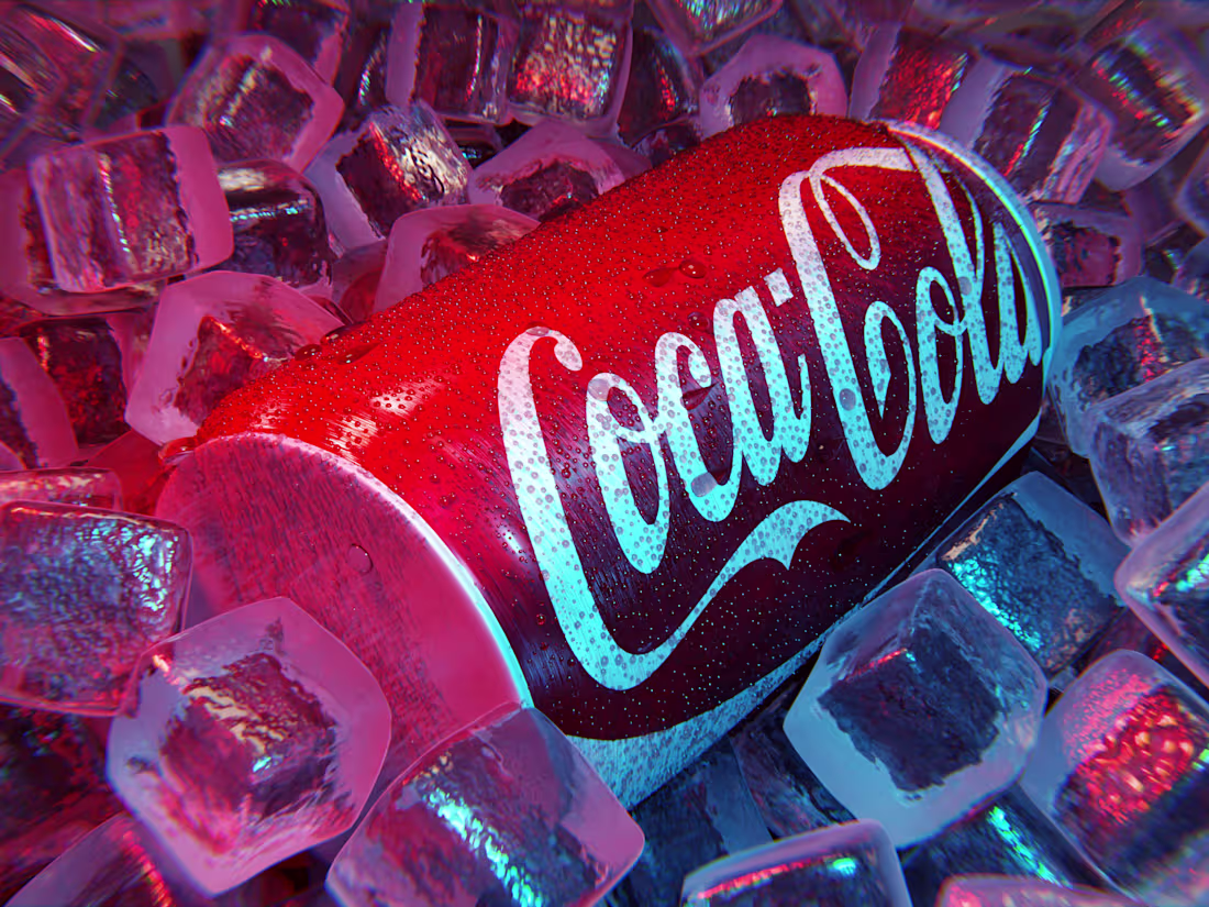 Cover image for Product Render for Coca-Cola