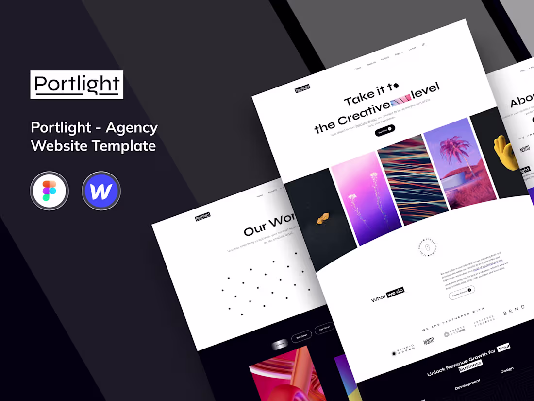 Cover image for Portlight - Agency Website