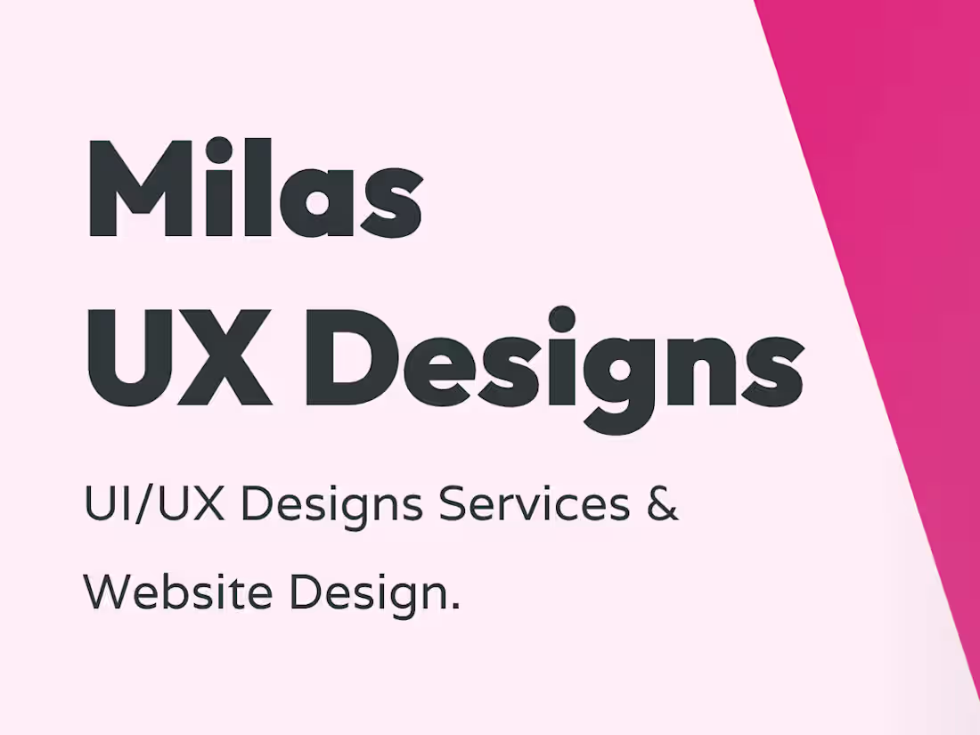 Cover image for Milasuxdesigns