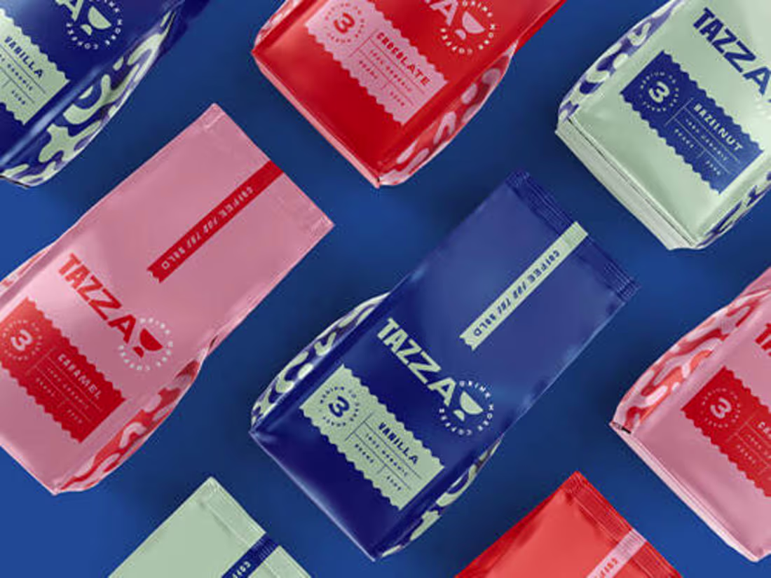 Cover image for Case Study: Tazza Coffee - Branding Project