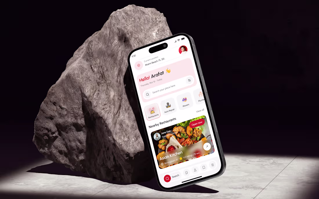 Cover image for Local Businesses with Reviews App